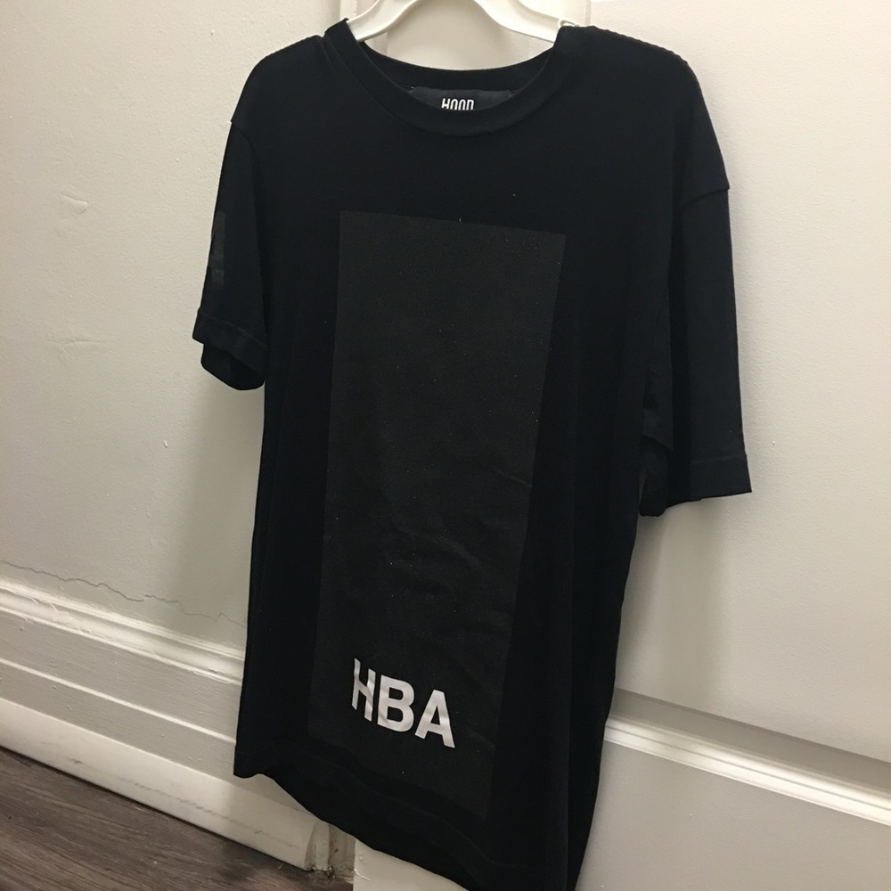 Hood by Air HBA Glitter Box Tshirt