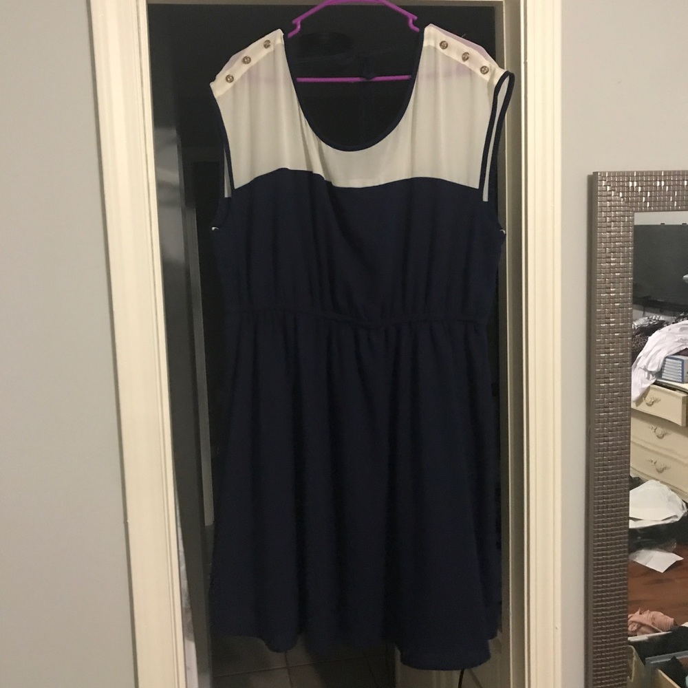 Forever 21 Plus, Navy Blue dress