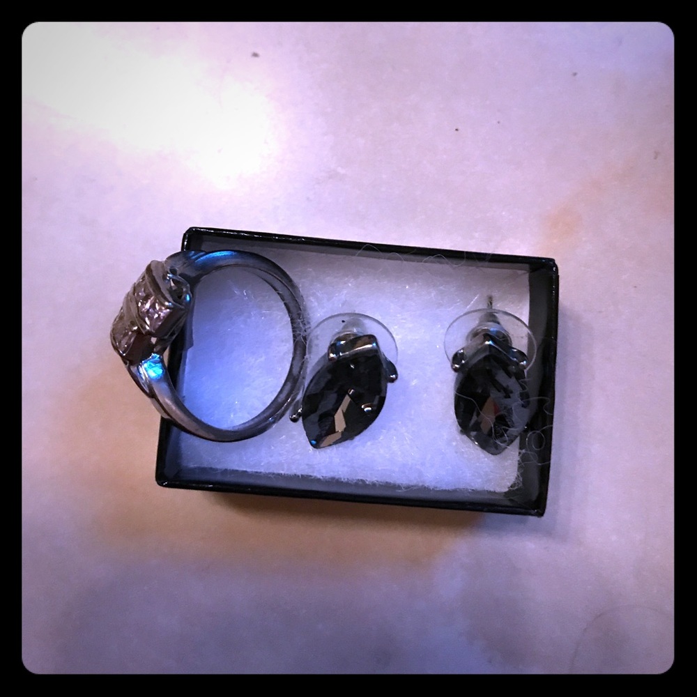 Earring and ring set