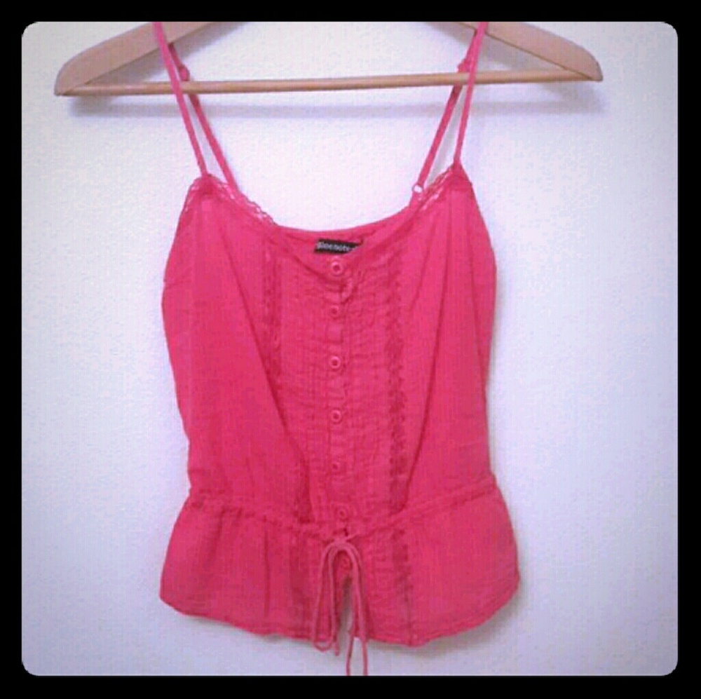 Pink tank top