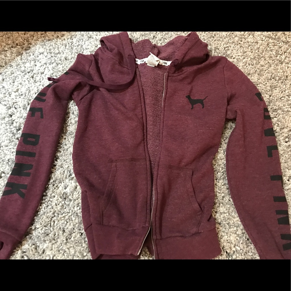 PINK Zip up