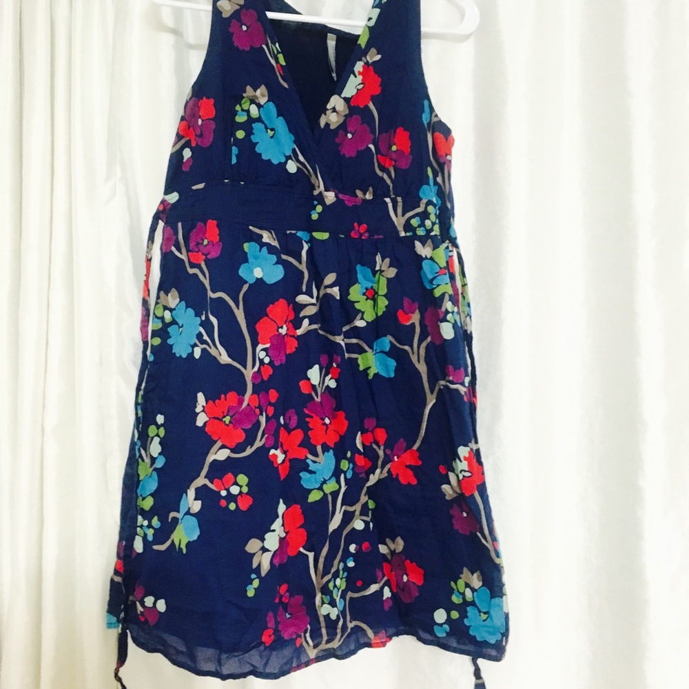 Small Old Navy Dress Flowers Summer Dress