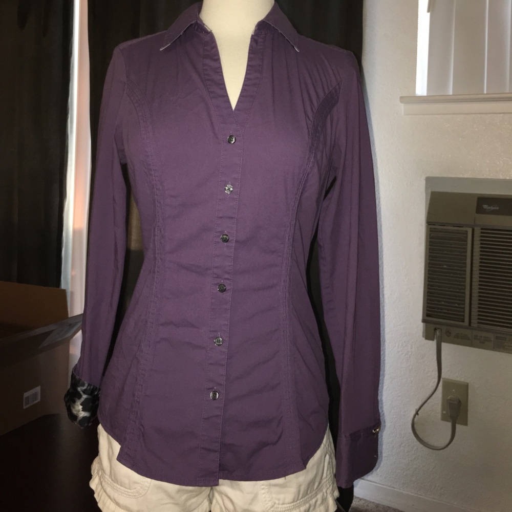 Express button up long sleeve