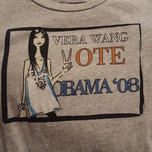 Large Vera Wang Barack Obama limited edition shirt