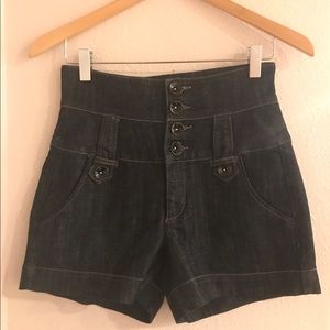 End of summer! Mod cloth high waisted jean shorts