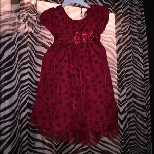 Beautiful toddler 3t red dress
