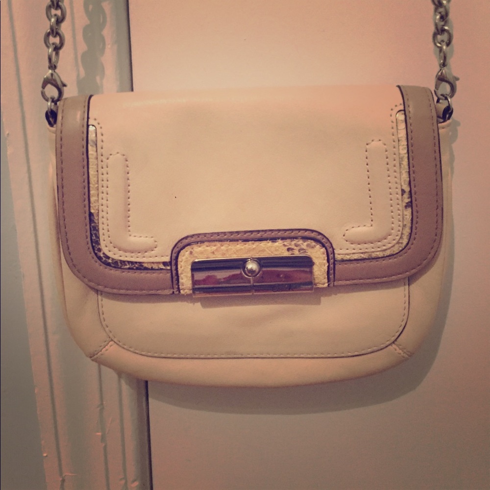 Coach leather handbag