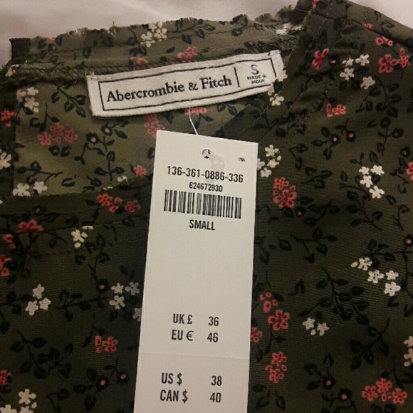 Abercrombie & Fitch size small blouse - Picture 2 of 4