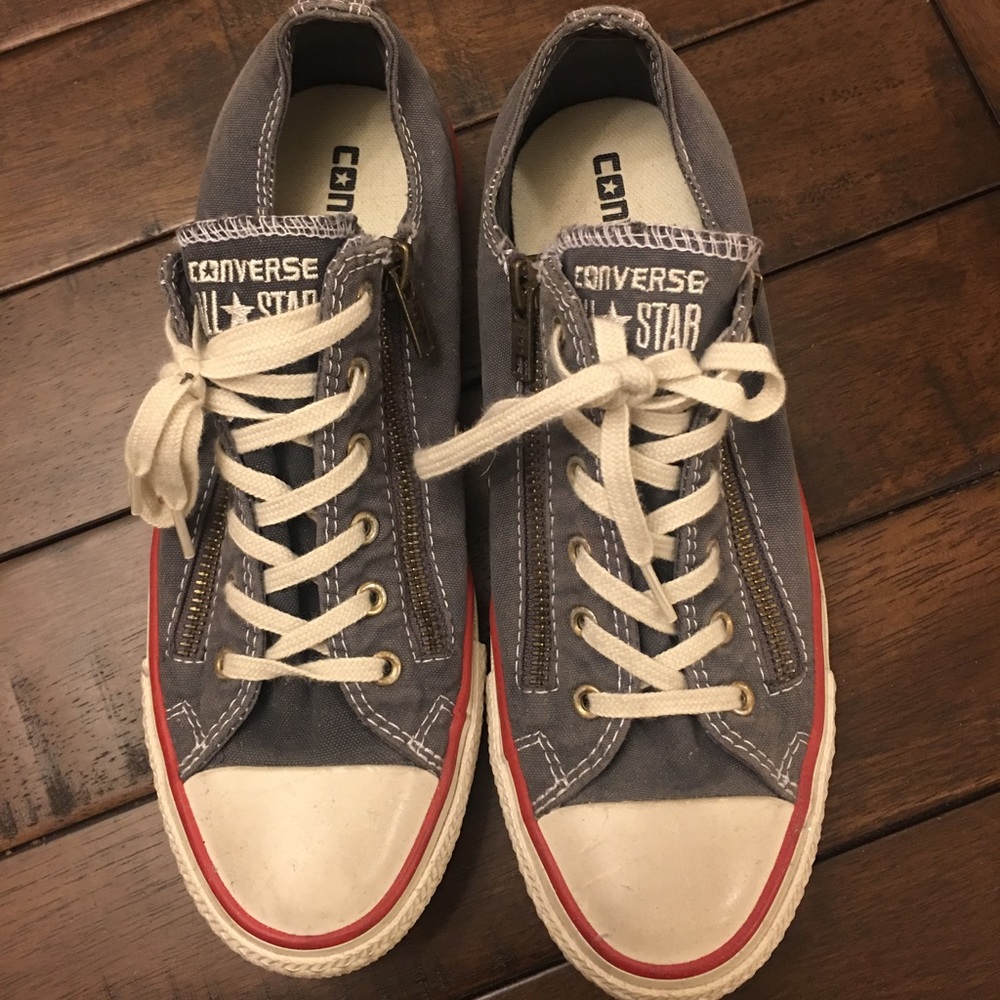 Converse vintage grey.  Woman's size 7.