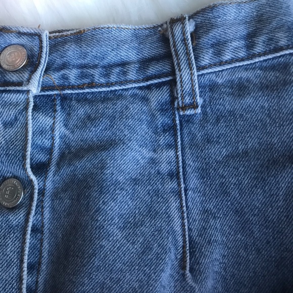 🎉 VINTAGE DENIM SKIRT SIZE 7 - Picture 6 of 7