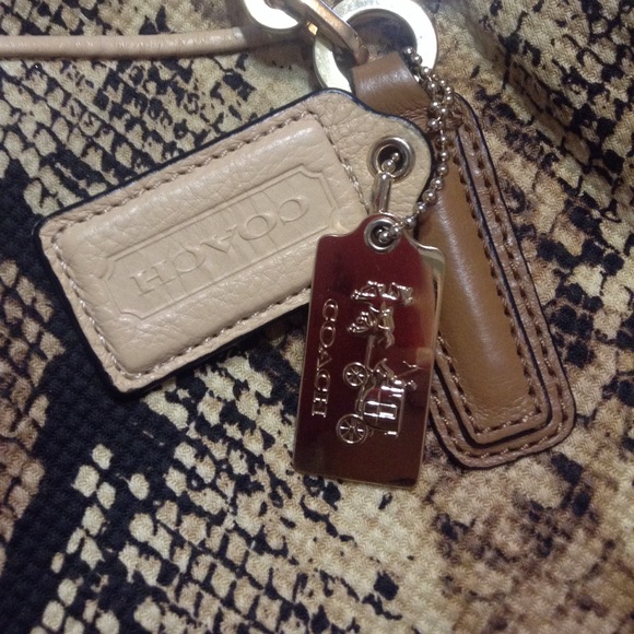 👜Coach Madison Python Purse & Wristlet👜 - Picture 2 of 7