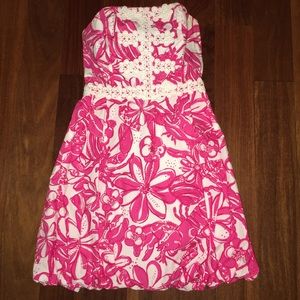 Lilly Pulitzer Strapless Dress