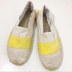 Soludos Barca Espadrille Flat - Yellow/Neutral