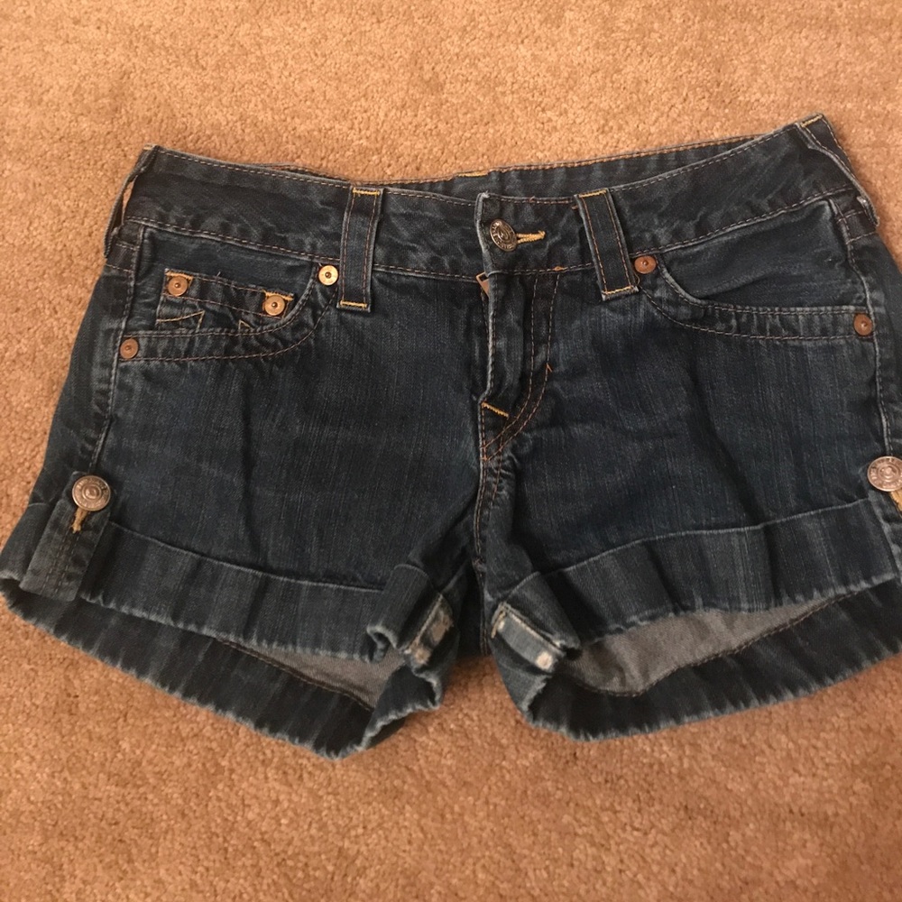 True Religion Jean shorts