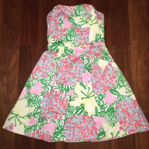 Lilly Pulitzer Strapless Dress