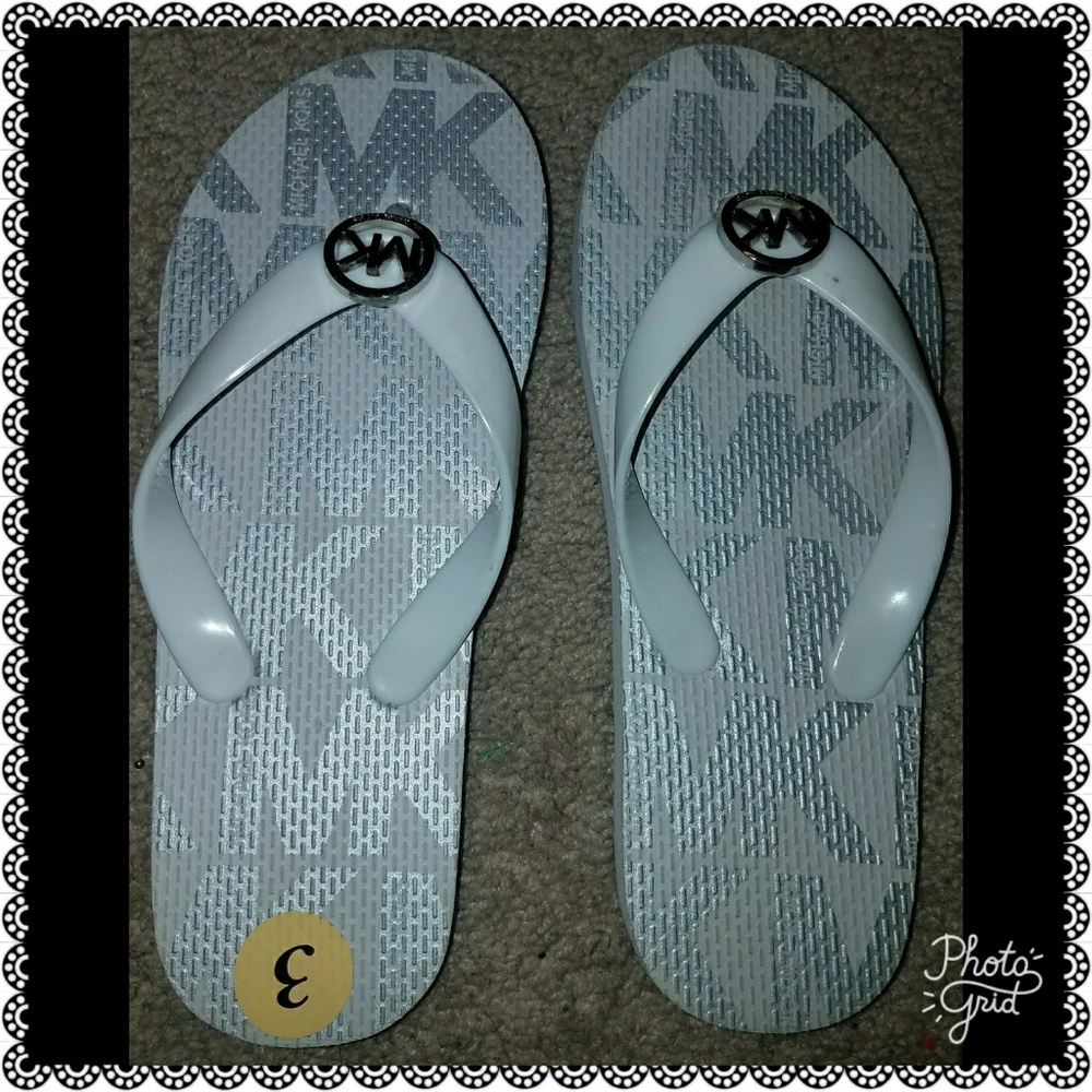 Girl's Michael Kors Flip Flops