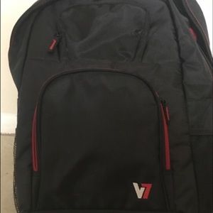 Black backpack