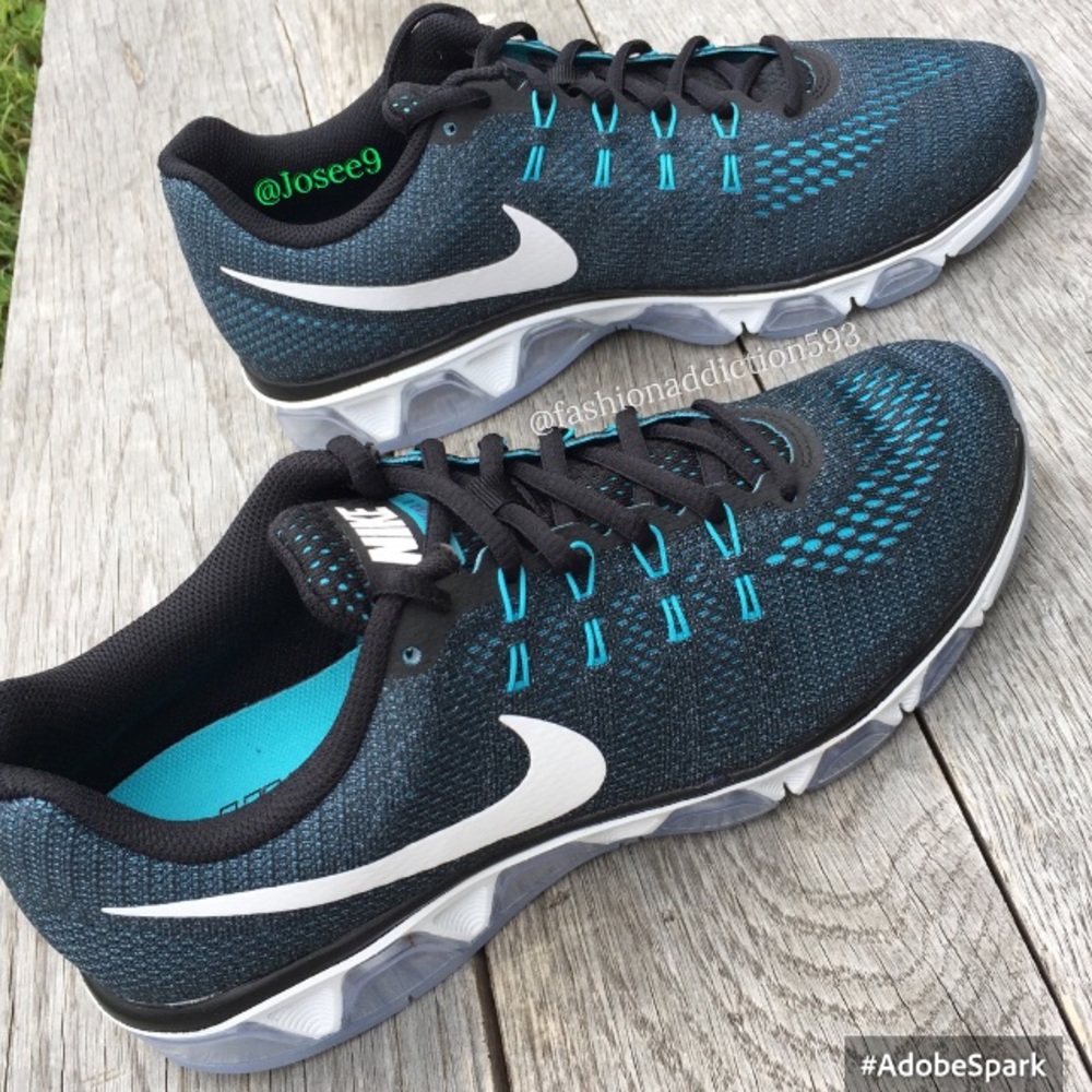 Nike Air Max tailwind 8 men's black white sneakers - Picture 3 of 4