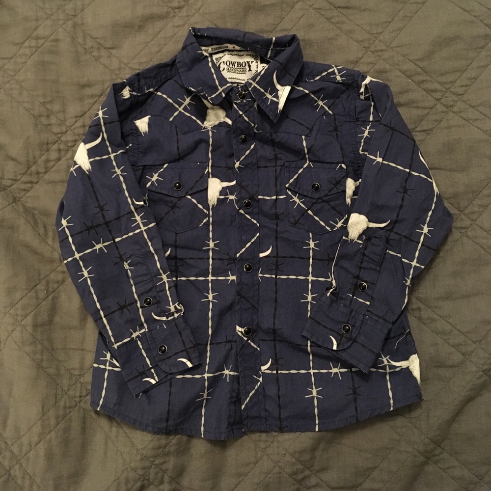 Cowboy Hardware Button Up Shirt
