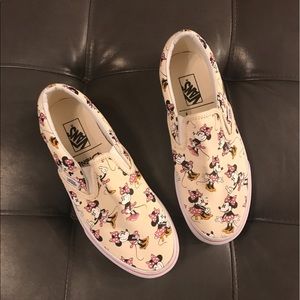 Vans by Disney in Minnie Mouse print