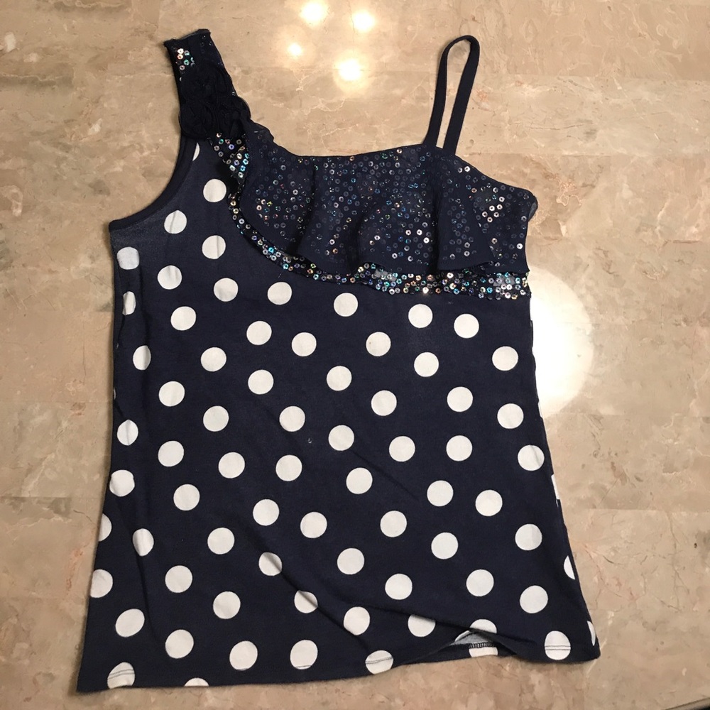 Girls' One Shoulder Shirt