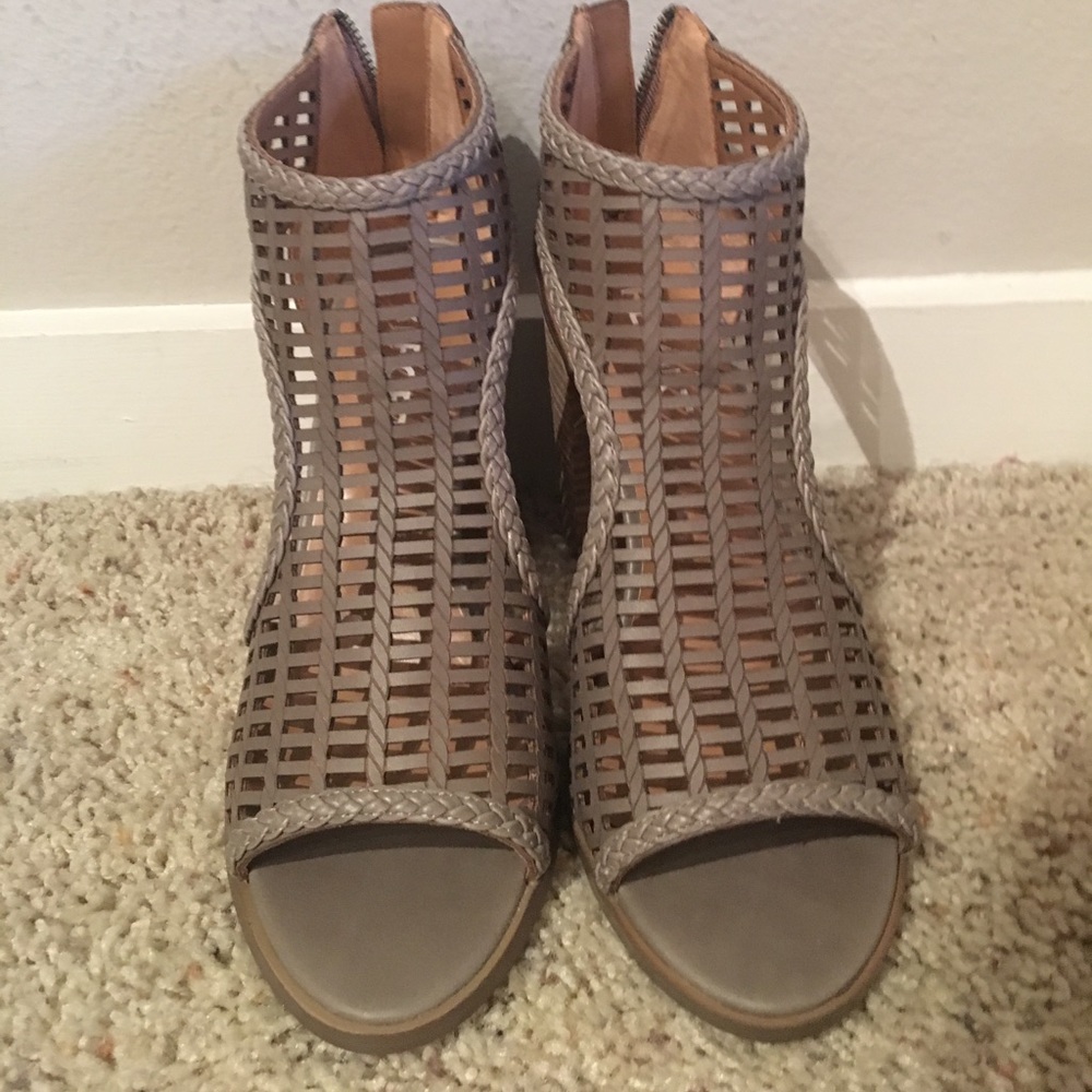 Report heeled booties