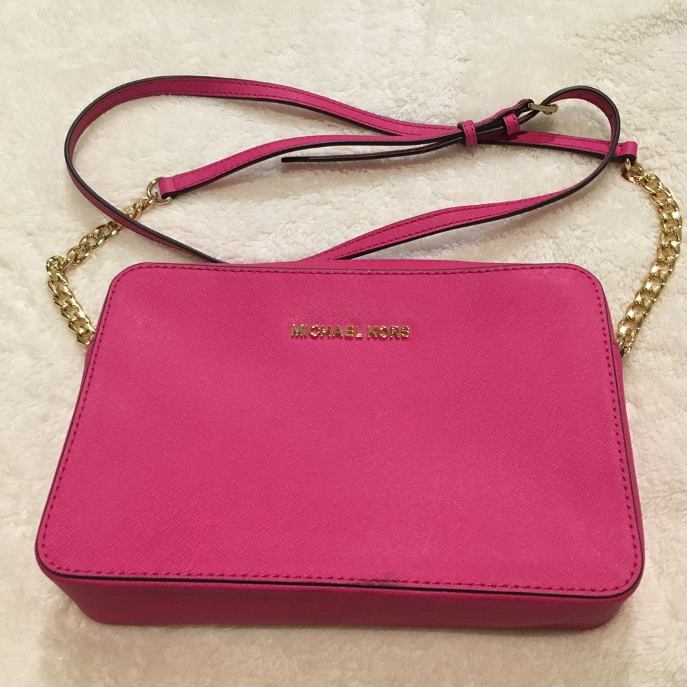 Pink Michael Kors Purse / Satchel