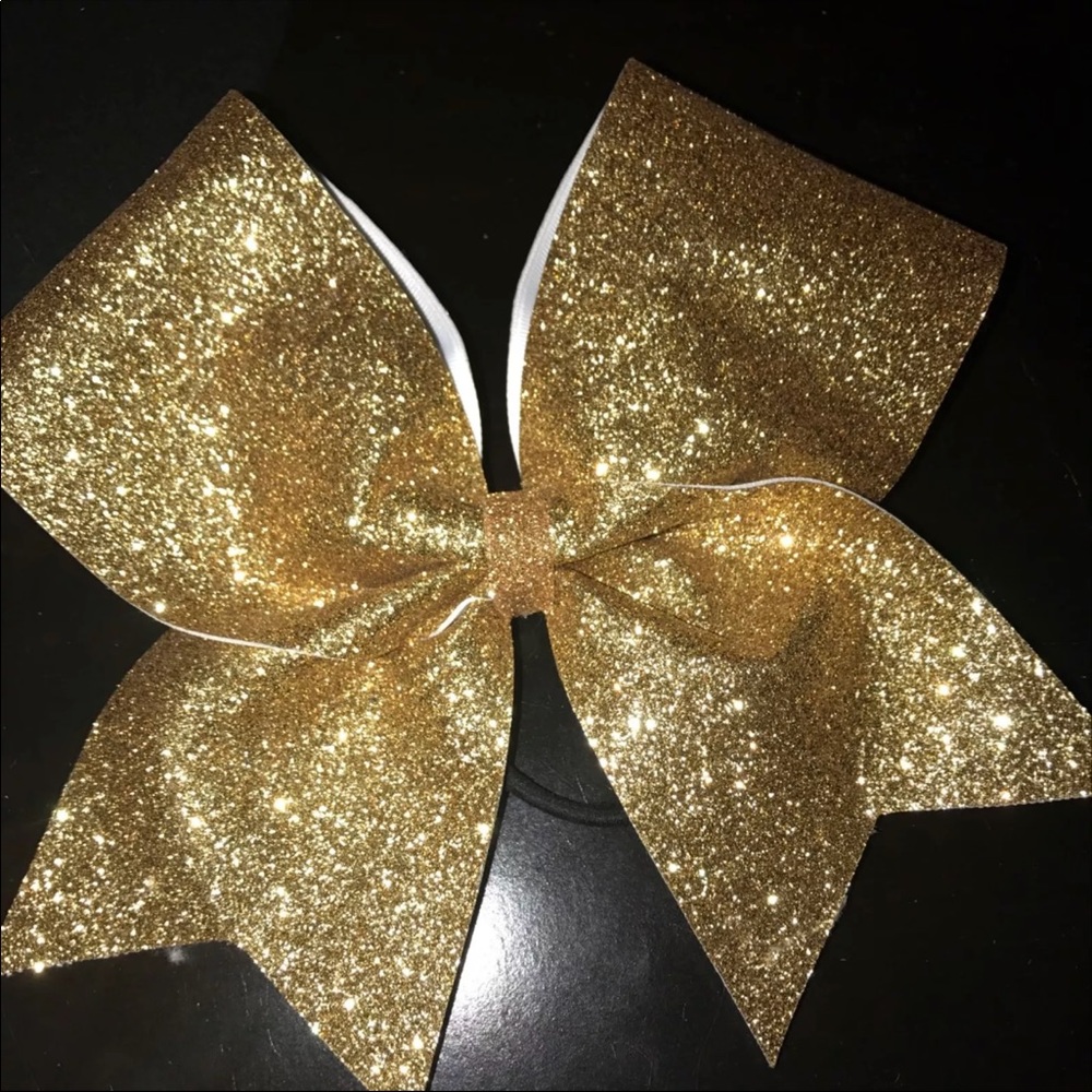 Glittery bow