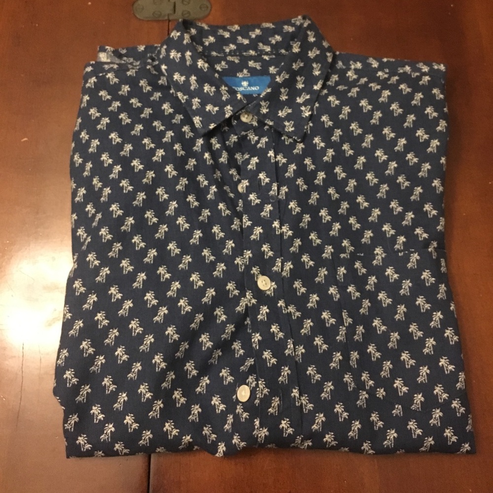Toscano short sleeve button up