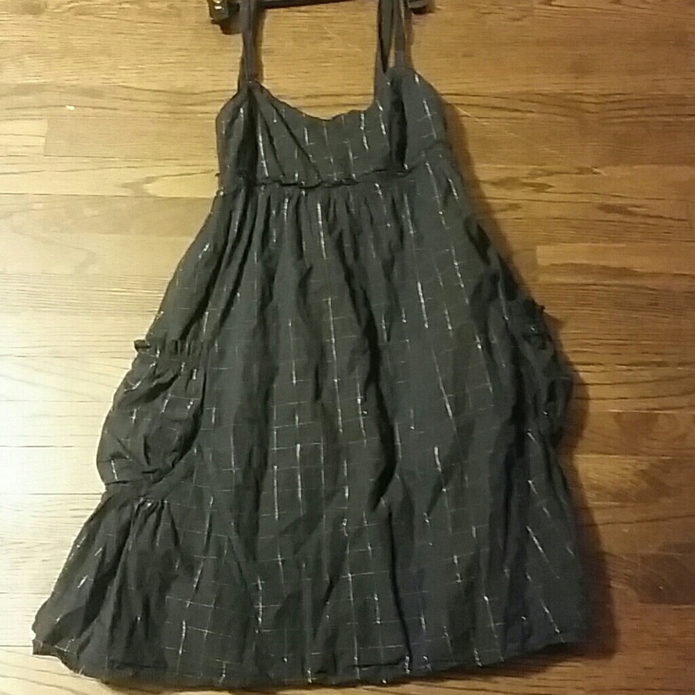 Calvin Klein Jeans Distressed Cotton Dress Sz Sm
