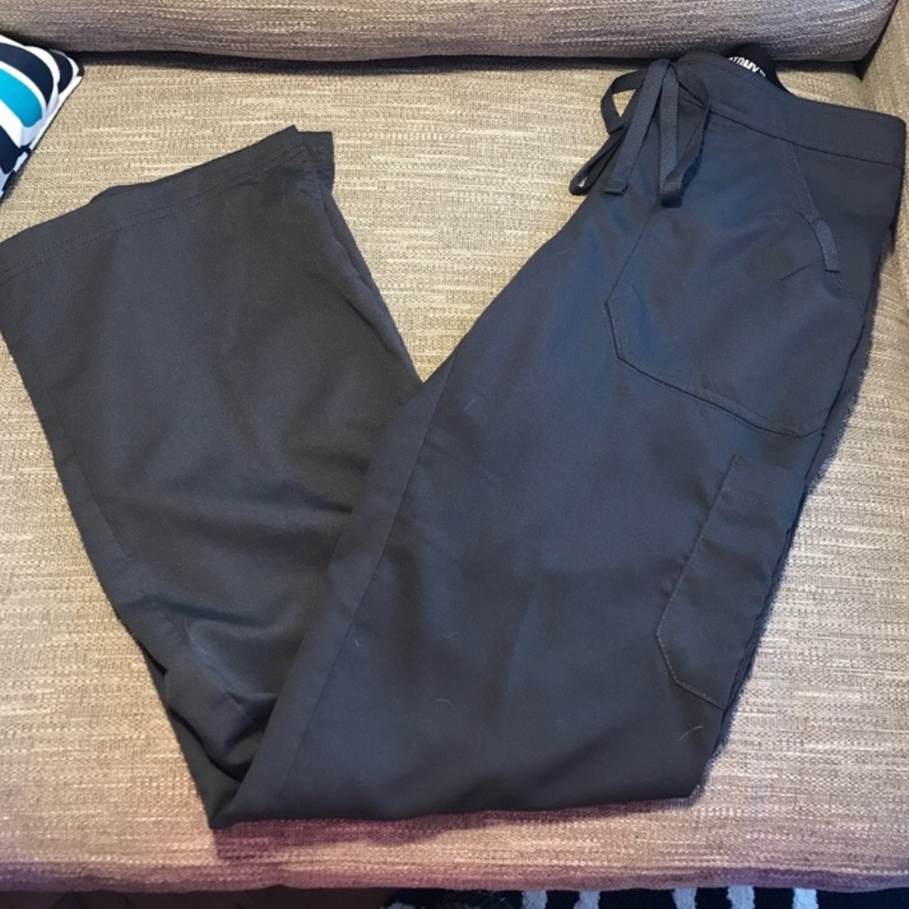 Greys anatomy steel grey scrub pant xs