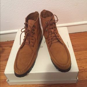 BDG Tan Faux Leather Boots