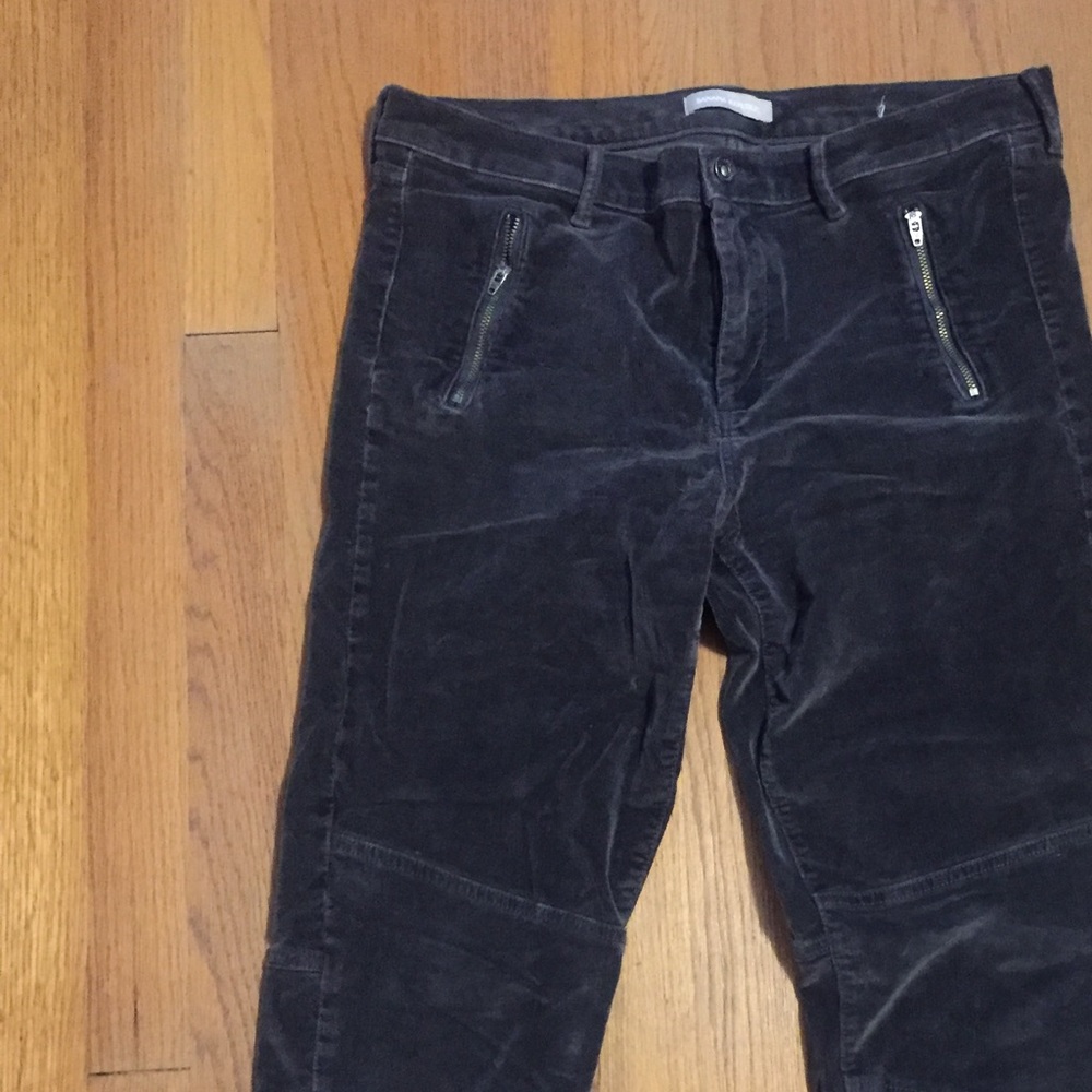 Banana Republic grey charcoal pants size 10