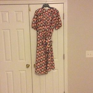 Banana Republic wrap dress.