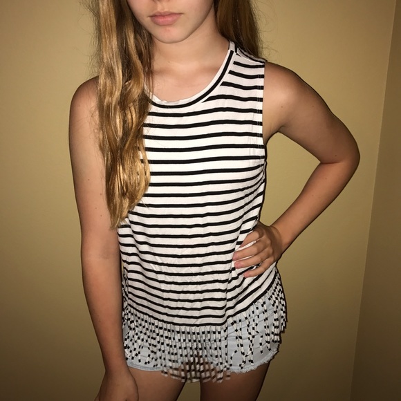 Gianni Bini striped tank - Picture 1 of 2