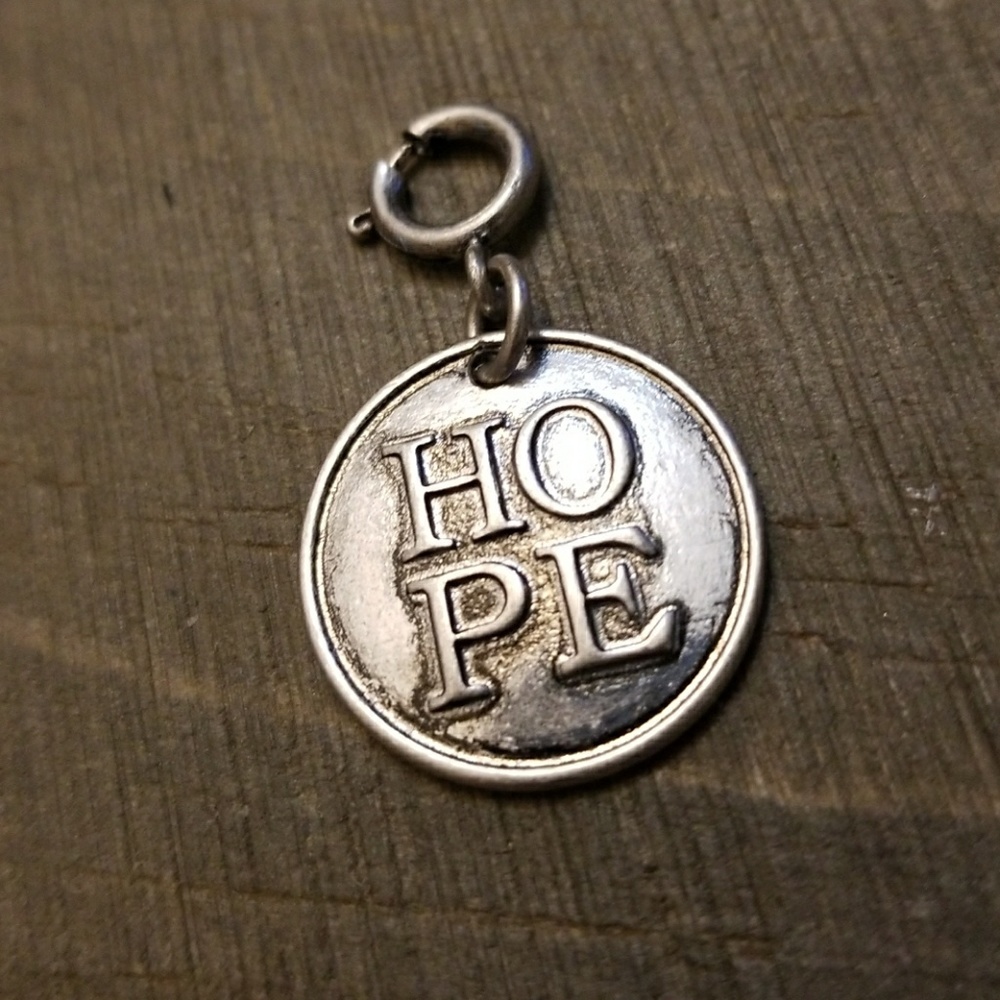JBloom SILVER Hope Charm