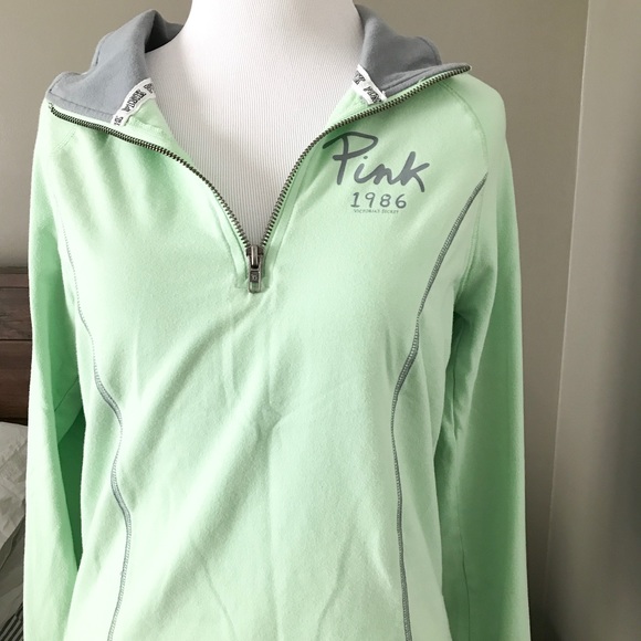 VS PINK Yoga Half-Zip Pullover - Picture 5 of 7