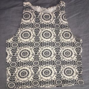 Abercrombie & Fitch printed crop top