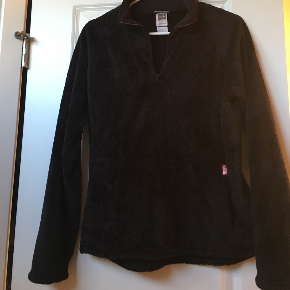 Women's North Face Sweater - Large Black