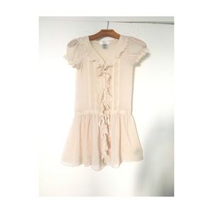 Sheer polyester dress