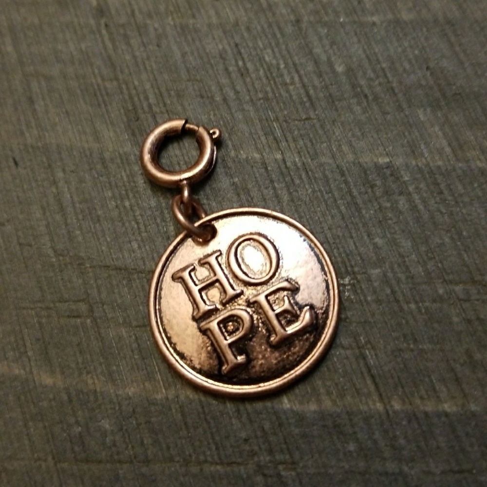 JBloom ROSE GOLD Hope Charm
