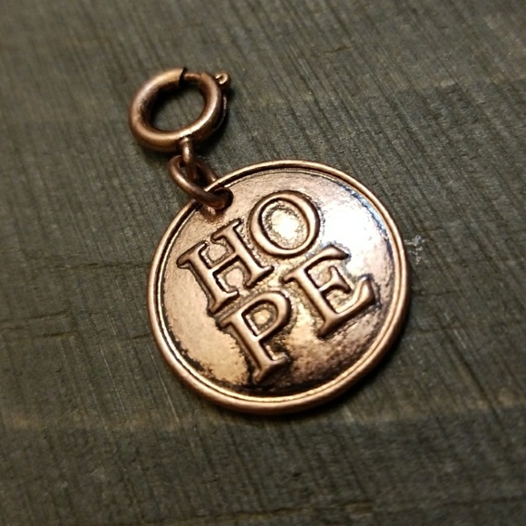 JBloom ROSE GOLD Hope Charm - Picture 2 of 3