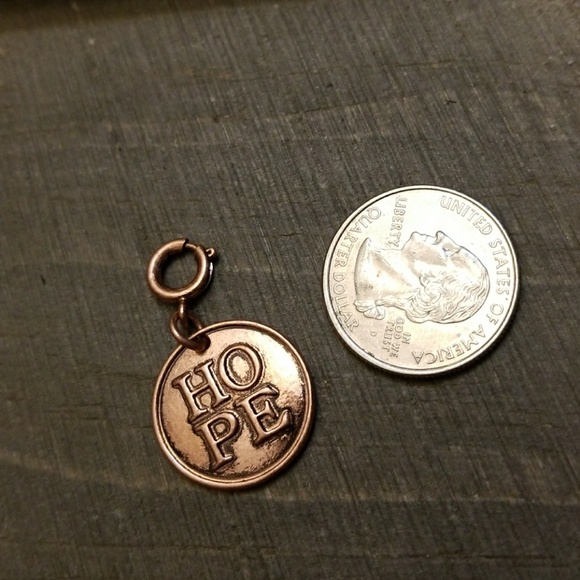 JBloom ROSE GOLD Hope Charm - Picture 3 of 3