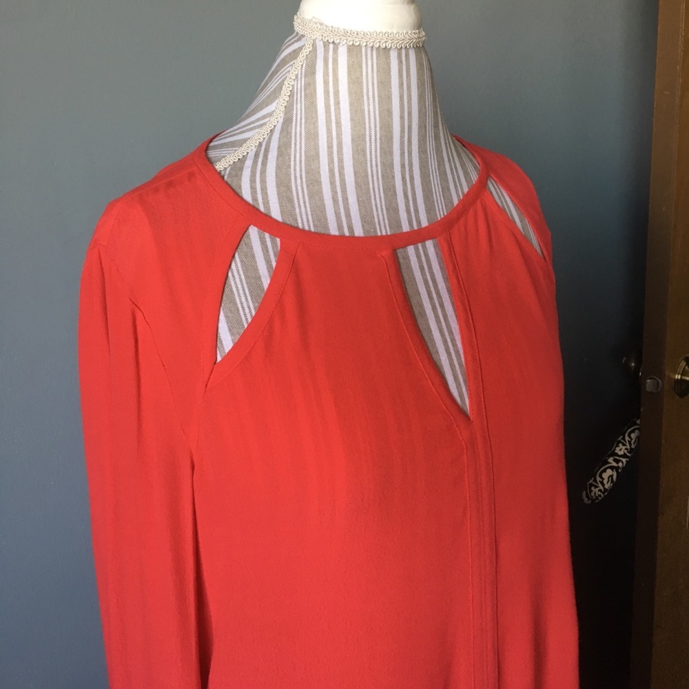 💃🏽BCBGMAXAZRIA Berry Red dress size S💃🏽 - Picture 7 of 9