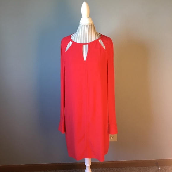 💃🏽BCBGMAXAZRIA Berry Red dress size S💃🏽 - Picture 2 of 8