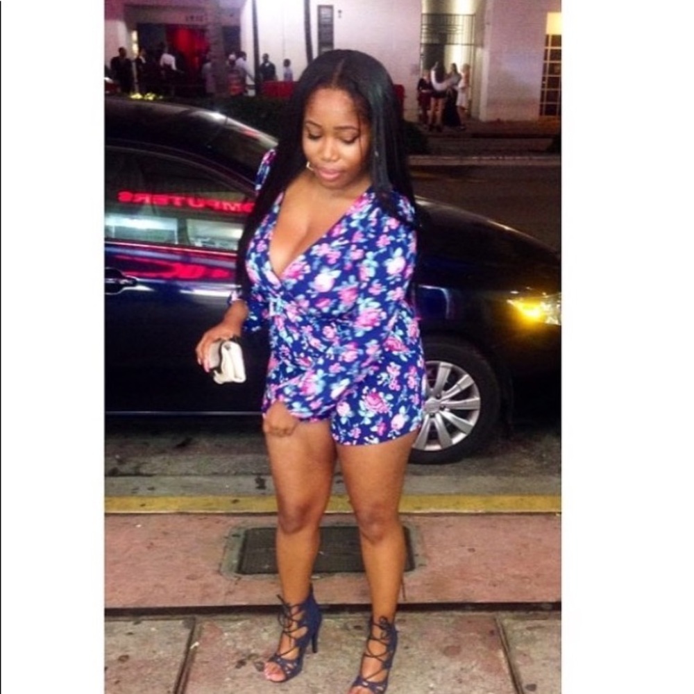 Floral romper
