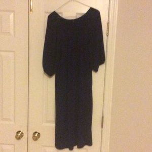 Talbots Navy Blue Dress
