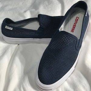 👞 BRAND NEW Men's blue converse slide ons 👞