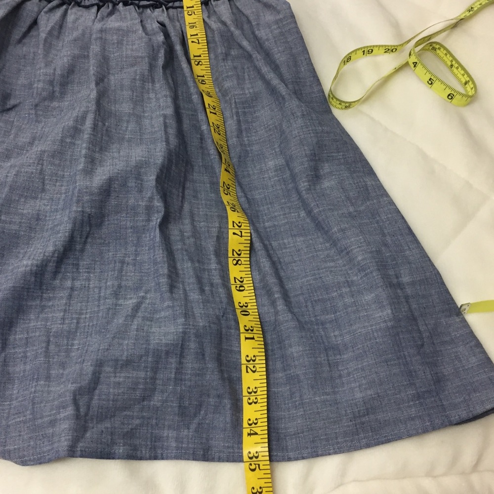 My Michelle Denim Sleeveless Dress Size 7 NWT - Picture 8 of 8