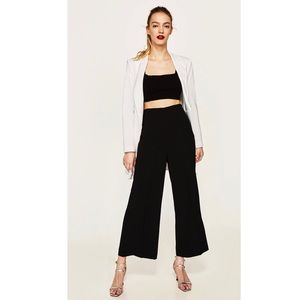 Current season Zara high-rise trousers